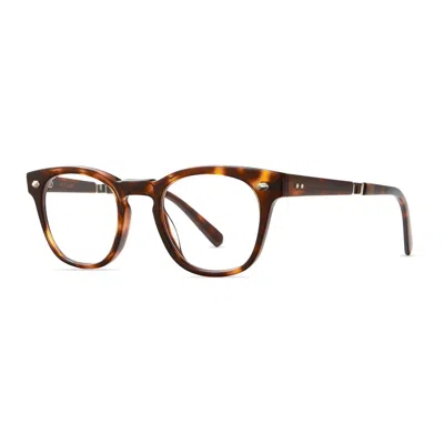 Mr Leight Mr. Leight Hanalei C Demo Square Unisex Eyeglasses Ml1008 Hont-atg 45