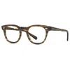 Mr Leight Mr. Leight Hanalei C Demo Square Unisex Eyeglasses Ml1008 Mdrftwd-atg 45 In Brown