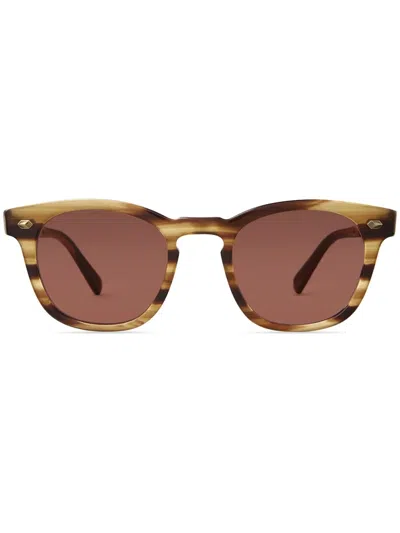 Mr Leight Hanalei Sunglasses In Brown