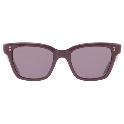 Mr Leight Lola S Noir Cat Eye Ladies Sunglasses Ml2046 Mul-g/noi 51 In Purple