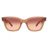 Mr Leight Lola S Wild Thing Cat Eye Ladies Sunglasses Ml2046 Swr-cg/with 51 In Brown
