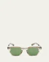 Mr Leight Men's Adonis S Square Sunglasses In Multi