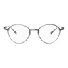 Mr Leight Mr. Leight Mulholland Cl Demo Oval Unisex Eyeglasses Ml3002 Pw-grystn 48 In Brown