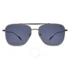 Mr Leight Mr. Leight Novarro S Blue Navigator Sunglasses Ml4024 Gm-cw/blu 55