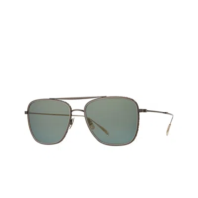 Mr Leight Mr. Leight Novarro S G15 Flash Navigator Unisex Sunglasses Ml4024 Atg-smt/g15f 55 In Blue
