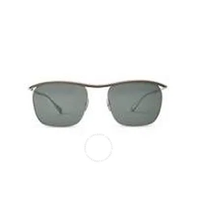 Mr Leight Mr. Leight Owsley S G15 Irregular Unisex Sunglasses Ml4027 Plt/g15glss 53 In Gray