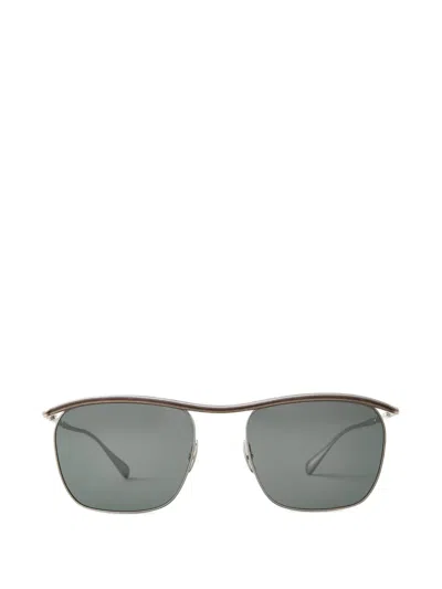 Mr Leight Owsley S Sunglasses In Silver