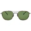 Mr Leight Price S Pure Green Pilot Titanium Sunglasses Ml4026 Syc-pw/pgn 49 In Gold
