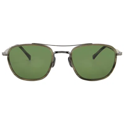 Mr Leight Price S Pure Green Pilot Titanium Sunglasses Ml4026 Syc-pw/pgn 49 In Gold