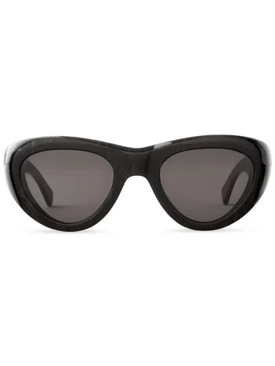 Mr Leight Reveler S Sonnenbrille Mit Ovalem Gestell In Schwarz