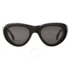 Mr Leight Mr. Leight Reveler S Semi-flat Lava Oval Sunglasses Ml2032 Ob-gm/sflava 49