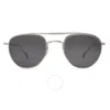 Mr Leight Mr. Leight Roku Ii S Lava Pilot Titanium Sunglasses Ml4015 Plt-pw/lava 48