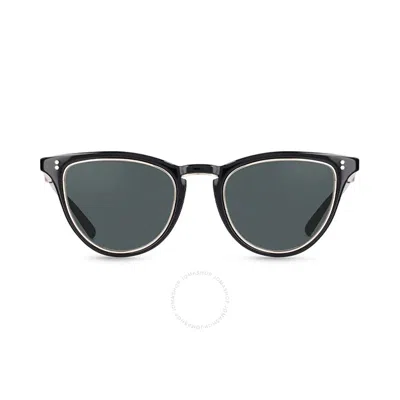 Mr Leight Mr. Leight Runyon S G15 Cat Eye Ladies Sunglasses Ml2004 Bk-12kwg/g15 51 In Gray