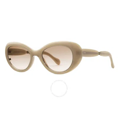 Mr Leight Mr. Leight Selma S Cinnamon Gradient Cat Eye Ladies Sunglasses Ml2023 Desa/cing 50 In Desert