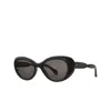 Mr Leight Mr. Leight Selma S Lava Cat Eye Ladies Sunglasses Ml2023 Bk/lava 50 In Black