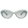 Mr Leight Selma S Rain Gradient Cat Eye Ladies Sunglasses Ml2023 Eu/raig 50 In Gray