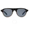 Mr Leight Mr. Leight Stahl S Blue Opal Pilot Sunglasses Ml2021 Stol-gm/bluopl 49