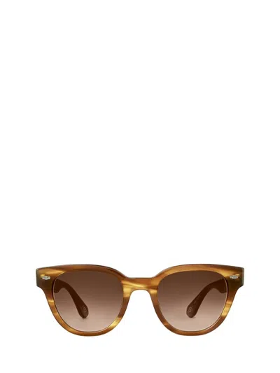 Mr Leight Mr. Leight Sunglasses In Beachwood-white Gold/saturn Gradient