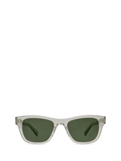 Mr Leight Mr. Leight Sunglasses In Morning Dew-matte Platinum/pure G15