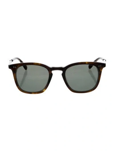 Pre-owned Mr Leight Wayfarer Tinted Sunglasses In Brown