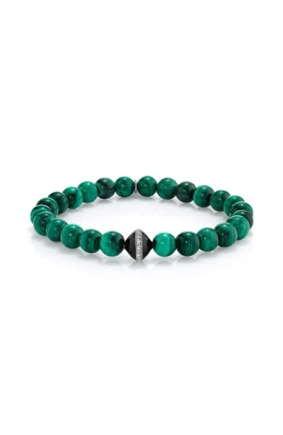Mr Lowe By Sheryl Lowe Mr Lowe Bead Bracelet With Bicone Bead