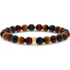 Mr Lowe By Sheryl Lowe Mr Lowe Bead Bracelet With Plain Rondelle