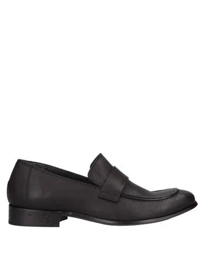 Mr Massimo Rebecchi Man Loafers Black Size 11 Soft Leather