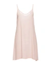 Mr Massimo Rebecchi Woman Mini Dress Blush Size Xl Polyester In Pink