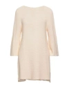 Mr Massimo Rebecchi Woman Sweater Beige Size L Cotton In Beige