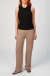 Mr Mittens Lace Trousers In Almond In Brown