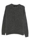 Mr Mittens Fabric Sweaters In Gray