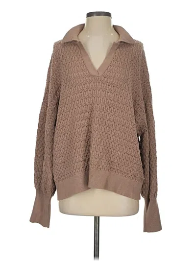 Pre-owned Mr Mittens Pullover Sweater In Tan