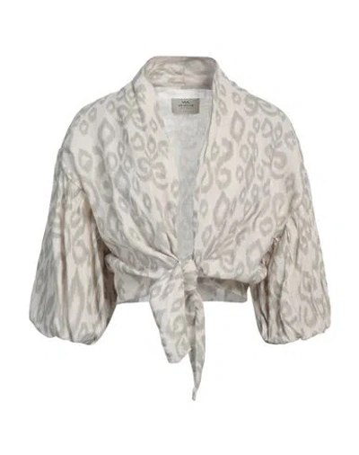 Mr Mood Woman Top Off White Size Onesize Linen