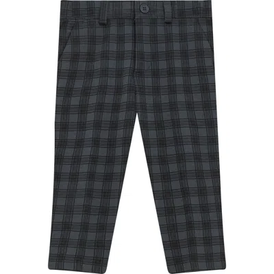 Mr. Mr. Kids'  Plaid Knit Long Pants With Zipper Closure In Multi