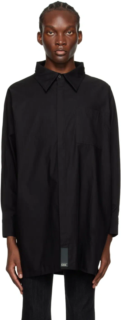 Mr Saturday Black Embroidered Shirt