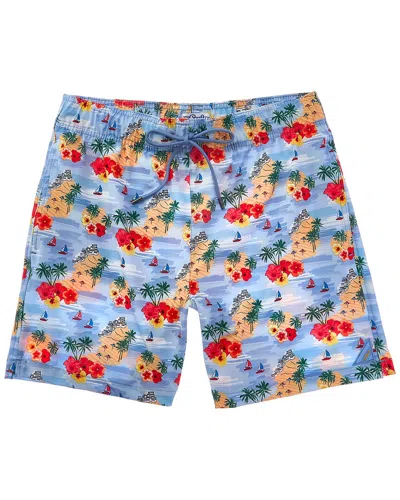 Mr. Swim Stretch Swim Trunk In Blue