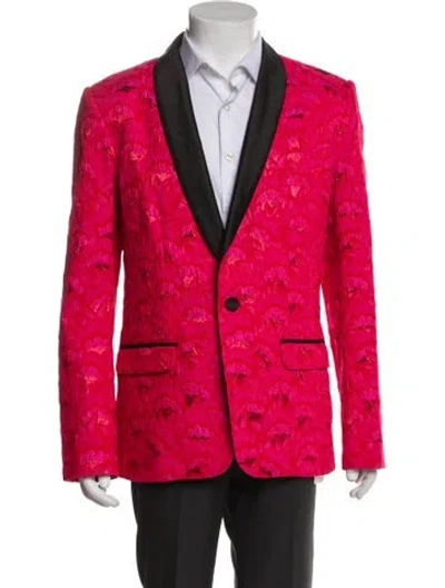 Pre-owned Mr Turk Printed Blazer In Multi