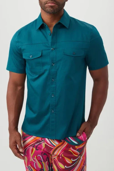 Mr Turk Shelton Short Sleeve Button-up Shirt