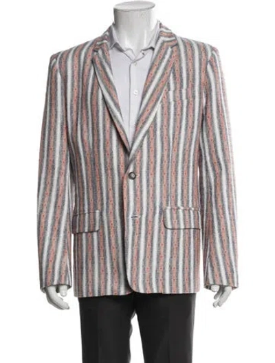 Pre-owned Mr Turk Striped Blazer In Multi