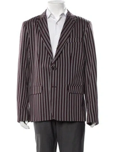 Pre-owned Mr Turk Striped Blazer In Multicolor
