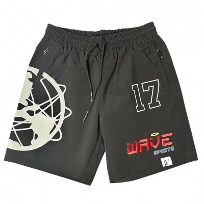 Mr. Yi's Steamland Men's Deportes Short In Black In Gray
