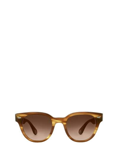 Mr Leight Jane S Beachwood-white Gold/saturn Gradient Sunglasses