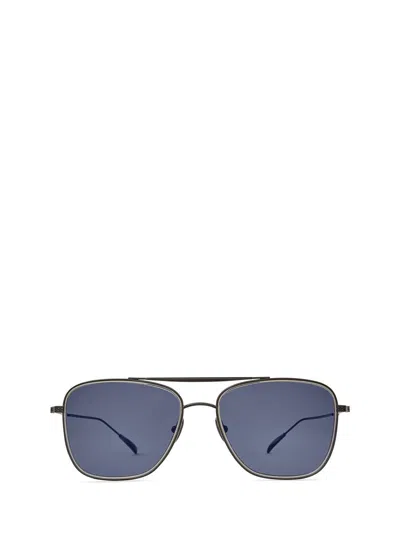 Mr Leight Mr. Leight Sunglasses In Gunmetal-coldwater/blue