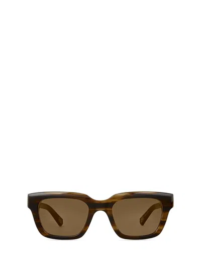 Mr Leight Mr. Leight Sunglasses In Koa-white Gold/semi-flat Kona Brown