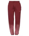 Mr73 Mr*73 Man Pants Burgundy Size L Cotton In Red