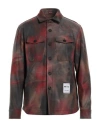 Mr73 Mr*73 Man Shirt Grey Size 40 Virgin Wool, Polyamide In Grey