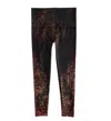 M.rena Women's Pull On Leggings In Rust In Multi