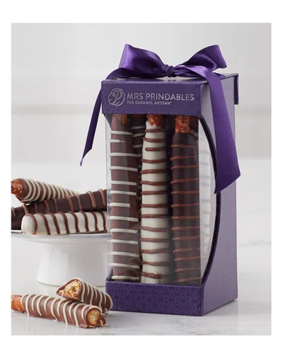 MRS. PRINDABLES DISCONTINUED MRS PRINDABLES 9PC PARTY ASSORTED PRETZEL SET