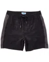 Mr. Swim Mr.swim Colorblocked Stretch Compression Swim Trunk In Grey