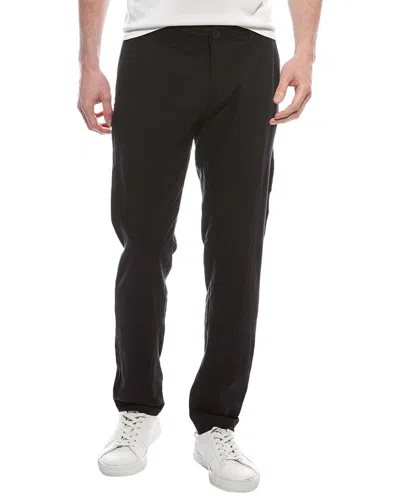 Mr. Swim Linen-blend Pant In Black